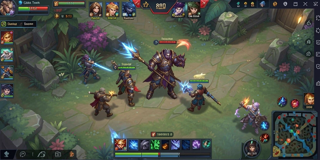 Gameplay menarik <strong>88ID</strong> dalam aksi pertempuran tim.