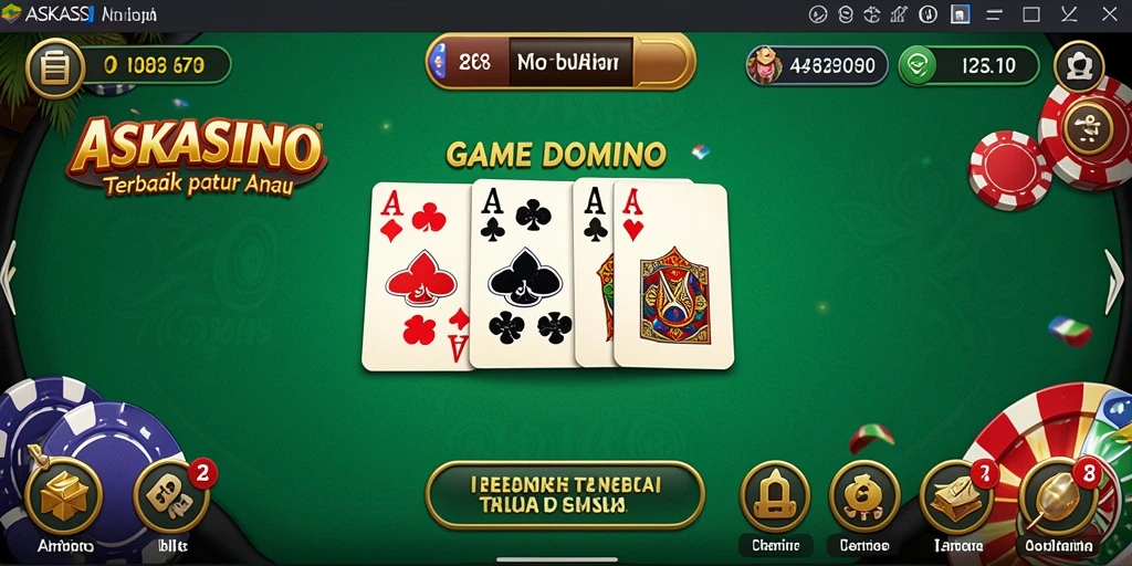 Tampilan gameplay seru dalam ASKASINO dengan grafik menarik.