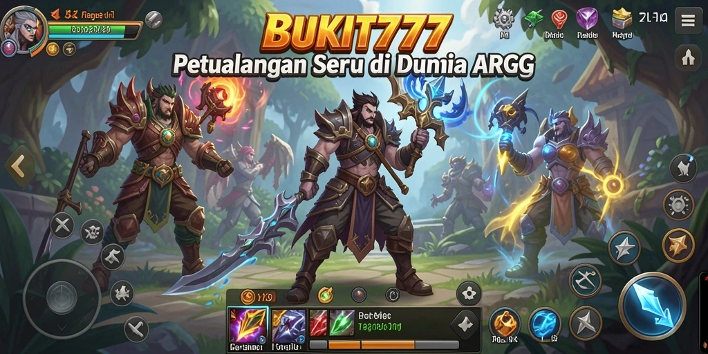 Tampilan gameplay epik dalam BUKIT777 yang memikat dan mendebarkan.