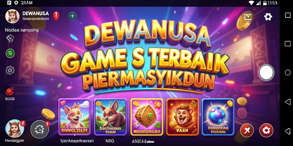 Gameplay seru DEWANUSA dengan grafis yang menawan.