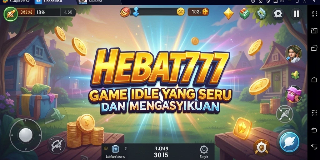 Tampilan gameplay HEBAT777 yang seru dan menarik.