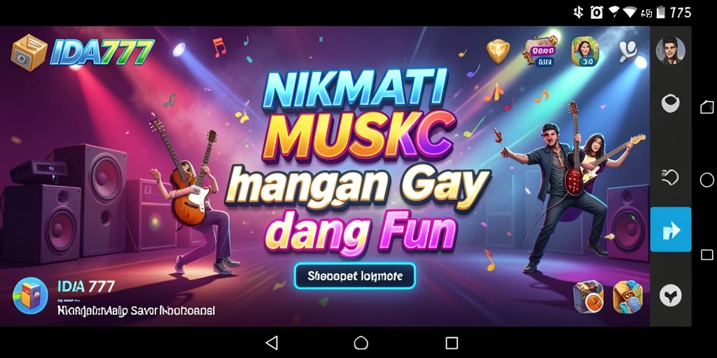 Screenshot utama IDA777 menunjukkan gameplay seru dan interaktif.