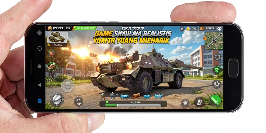 Screenshot utama IYA777 menampilkan gameplay simulasi yang menawan.