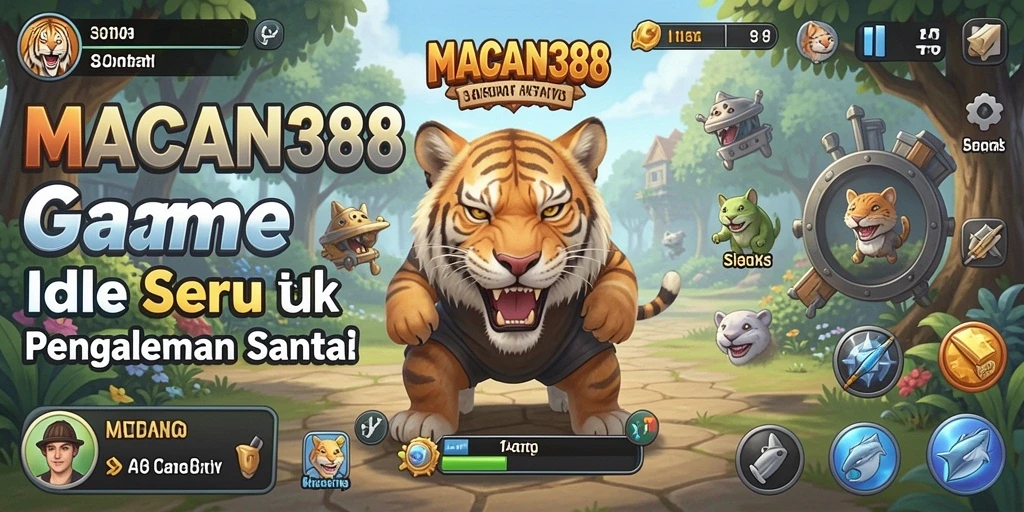 Tampilan gameplay <strong>MACAN388</strong> yang menarik dan memukau di layar.