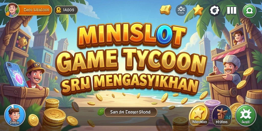 Tampilan gameplay seru dan inovatif dari MINISLOT.