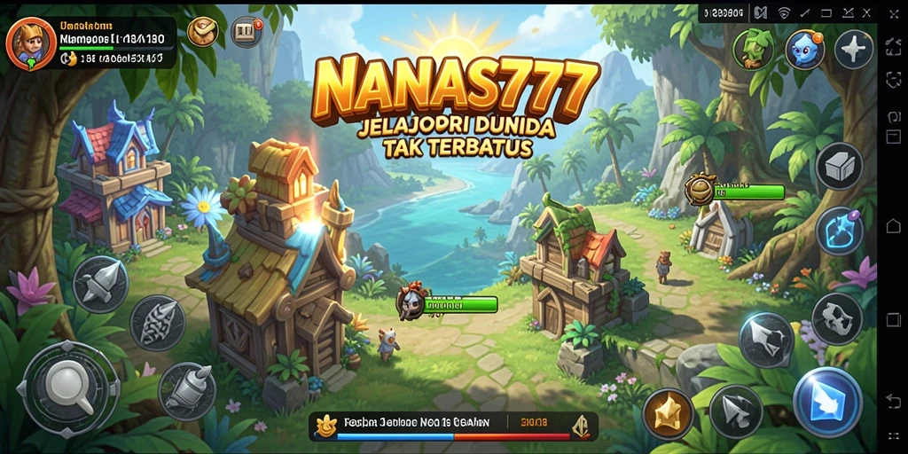 Tampilan gameplay NANAS777 yang menakjubkan dalam dunia Open World