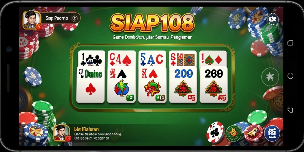 Tampilan gameplay seru dalam SIAP108 yang menggugah semangat.