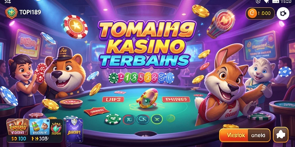 Tampilan gameplay kasino di TOPI189 yang menantang dan seru.