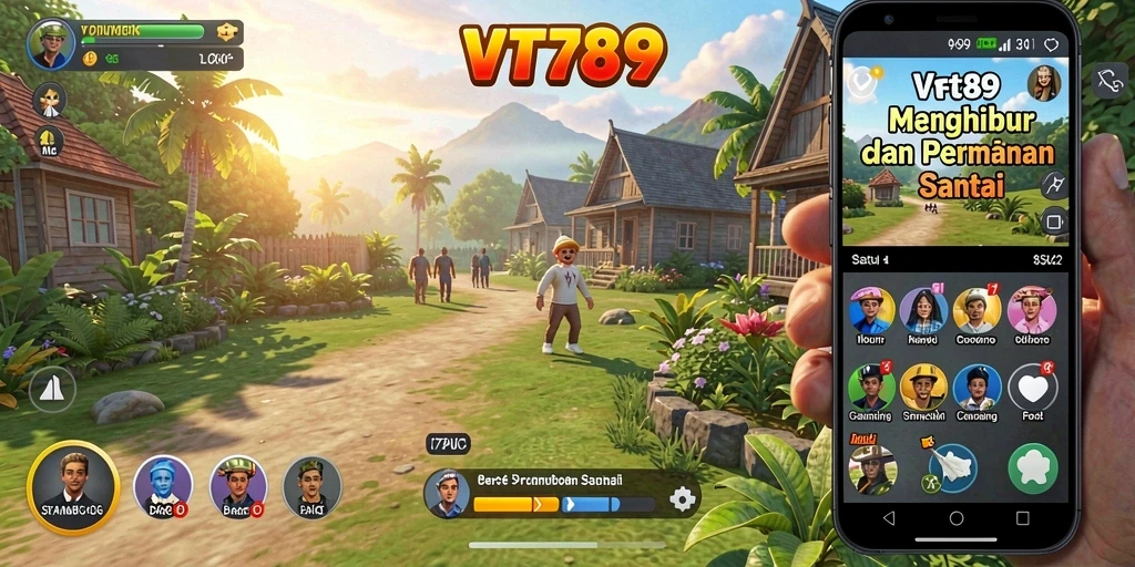 Screenshot gameplay VT789 yang menampilkan keseruan dalam permainan Casual.